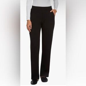 Matty M Women's Pull On Straight Leg Office Pants